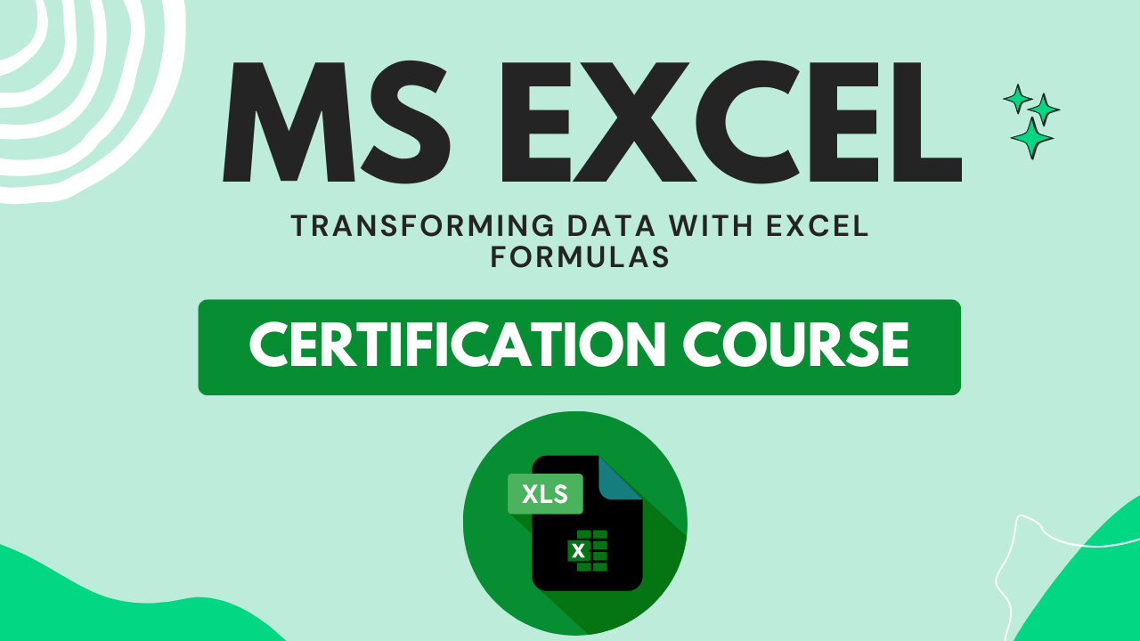 Excel for Business & Data Analysis