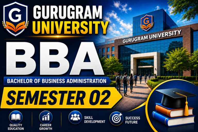 Gurugram University BBA Semester 02