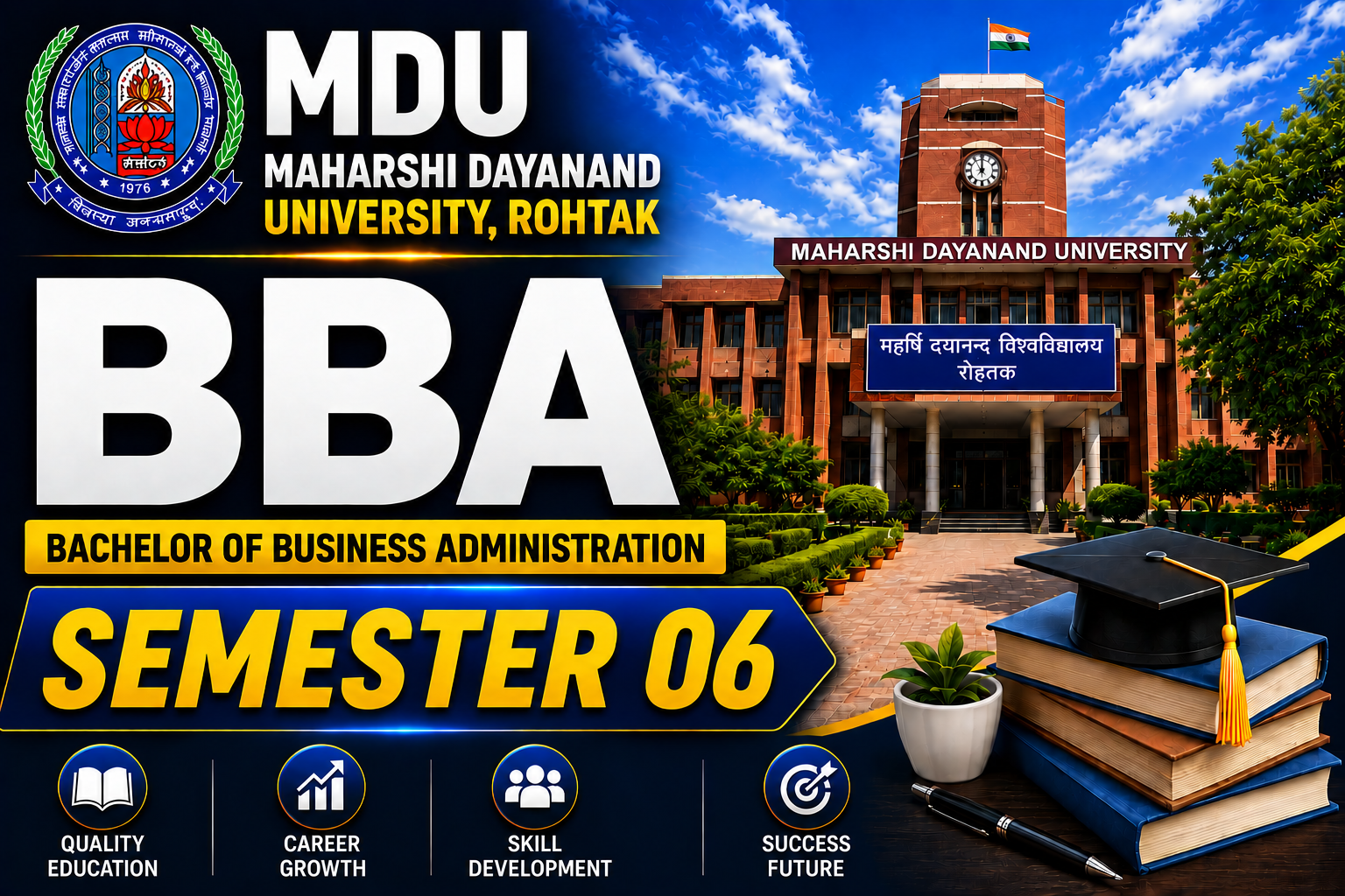 MDU BBA Semester 06