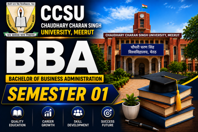 CCSU BBA Semester 01