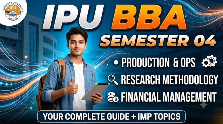 IPU BBA Semester 04